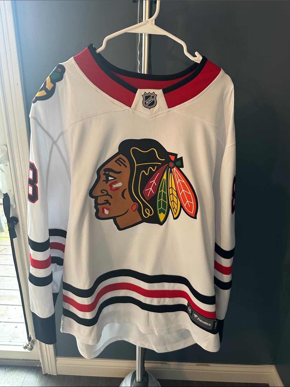 adidas blackhawks Men’s Kane jersey